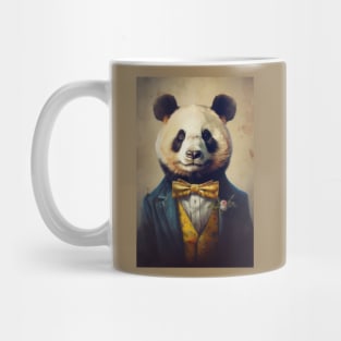 Mr Dapper Panda Bear Mug